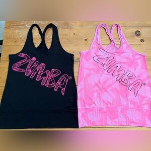 ZUMBAWEAR BURNOUT TANKS